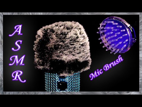 ASMR: Slow Soft Gentle Fluffy Mic Brush (No Talking)