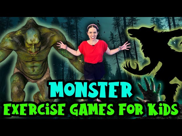 Monster Exercise for Kids | Scary Workout for Children | Indoor PE Lesson class=