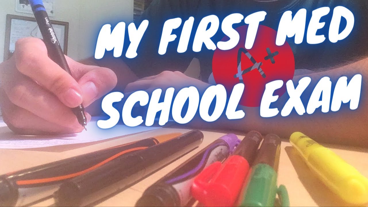 Passed My First Medical School Exam Biochemistry & YouTube