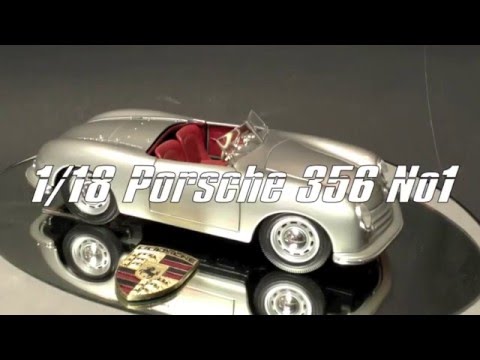 マイスト　ポルシェ　No.1 Typ 356ロードスター1948 Porsche No.1 Typ 356 Roadster 1948 1/18 Maisto - YouTube