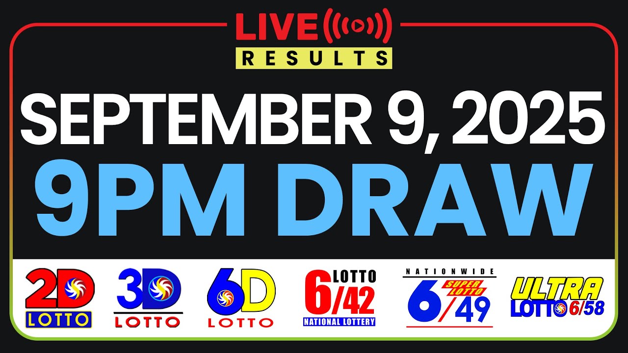 9PM PCSO LOTTO RESULTS TODAY SEPTEMBER 9, 2025 | SWERTRES EZ2