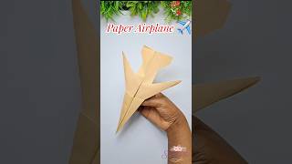 Best Paper Plane Ever (Flies Like a Rocket 🚀 #flightdesign #origami #paperplanes