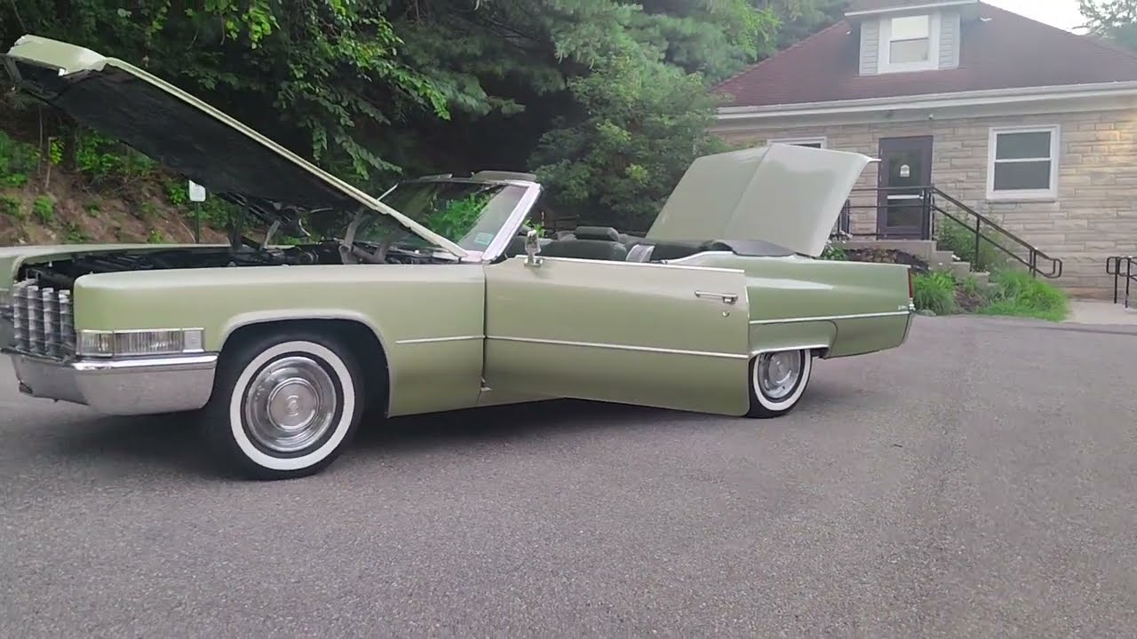 1969 Cadillac DeVille Convertible 35K Miles - YouTube