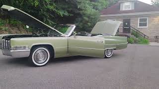 1969 Cadillac DeVille Convertible 35K Miles