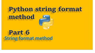 Python string format method in hindi हिन्दी video 22