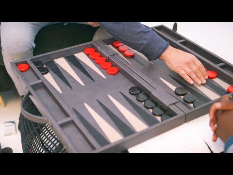 Backgammon Tutorial - Moving of checkers on the board