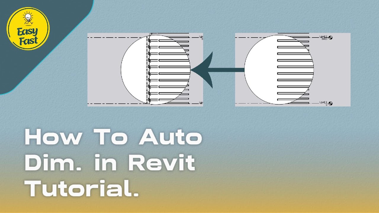 How to do Auto-Dim. in Revit for all elements - YouTube