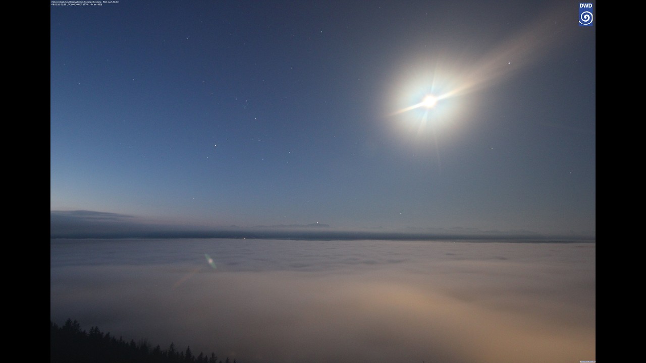 DWD Webcam Hohenpeißenberg Februar 2026