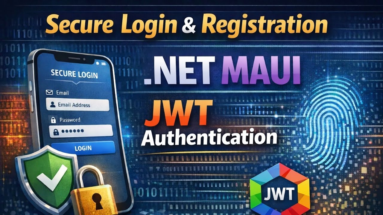 Безопасный вход и регистрация в .NET MAUI с использованием аутентификации JWT