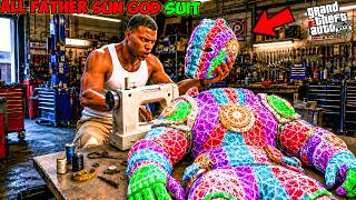 Franklin & Shinchan Found Tony Stark’s Secret Most Powerful Sun God Suit in GTA 5