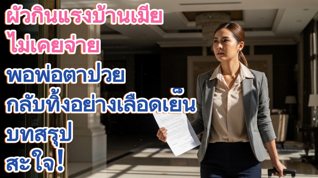 ผัวกินแรงบ้านเมียไม่เคยจ่าย พอพ่อตาป่วยกลับทิ้งอย่างเลือดเย็น บทสรุปสะใจ!