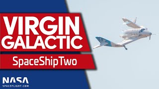 Virgin Galactic's VSS Unity performs its first spaceflight from Spaceport America