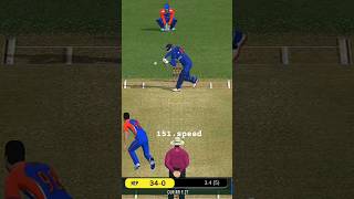umran malik 😱 151.6kmp speed #ytshorts #umranmalik #realcricketswipe #shorts