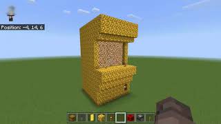 Minecraft Redstone Showcase: Arcade Machine
