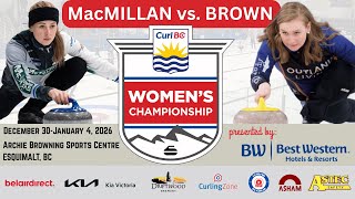 FEATURE: Kayla MacMillan vs Corryn Brown - Draw 7 - BC Women's Curling Championships by Best Western screenshot 5