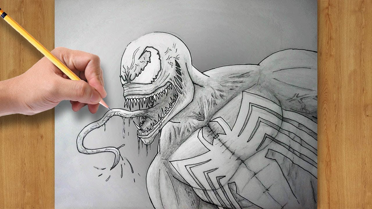 Featured image of post Pencil Spiderman Vs Venom Drawing Learn how to draw spiderman 2099