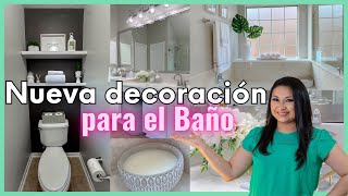 Nueva DECORACIÓN para EL BAÑO / Como decorar tu Baño esta temporada / Bathroom Decor