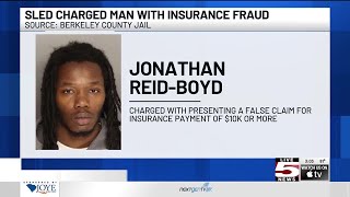 VIDEO: SLED: Berkeley County man charged with insurance fraud