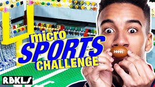 LEGO Micro Sports Challenge: Finger Football + Mini Golf + More! - REBRICKULOUS screenshot 1