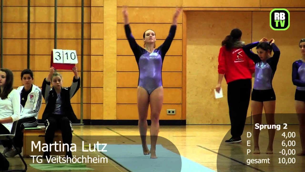 Martina Lutz - Kunstturnen Damen - Regionalliga Mitte 2012 - 3. Wettkampftag