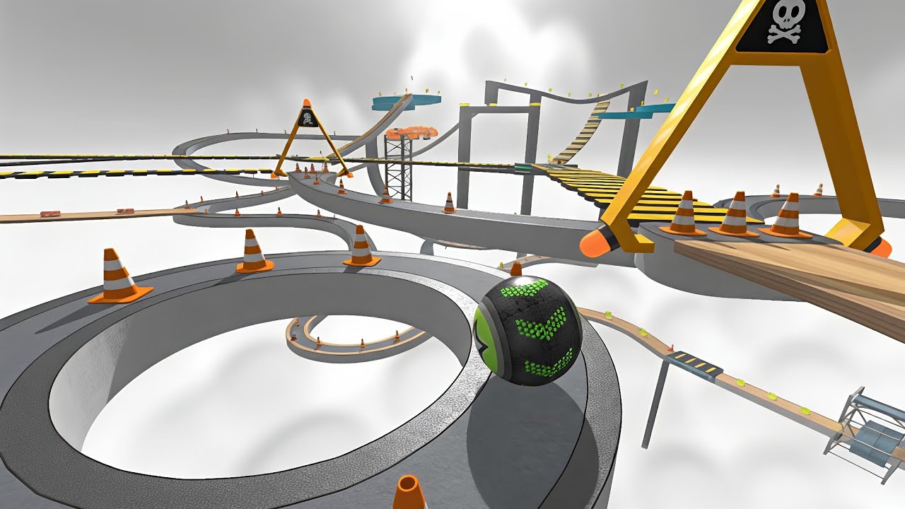 Going Balls gets the best speed walkthrough ASMR level gameplay 