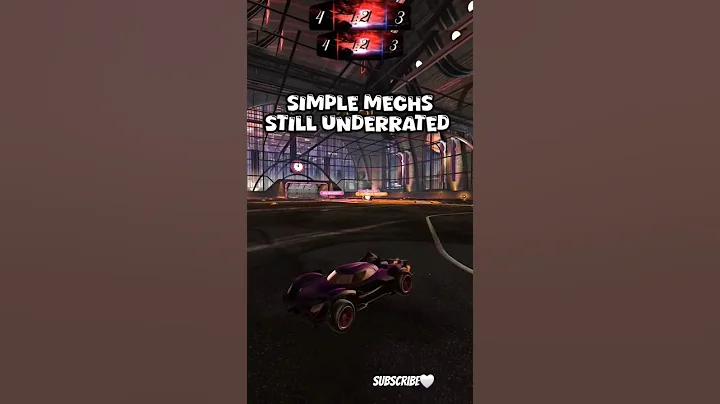 Simple Air Dribble Double Tap👍 #rocketleague #rl #gaming