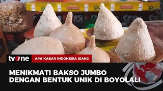 Bakso Jumbo Berbentuk Unik Laris Manis Diserbu Pembeli | AKIS tvOne
