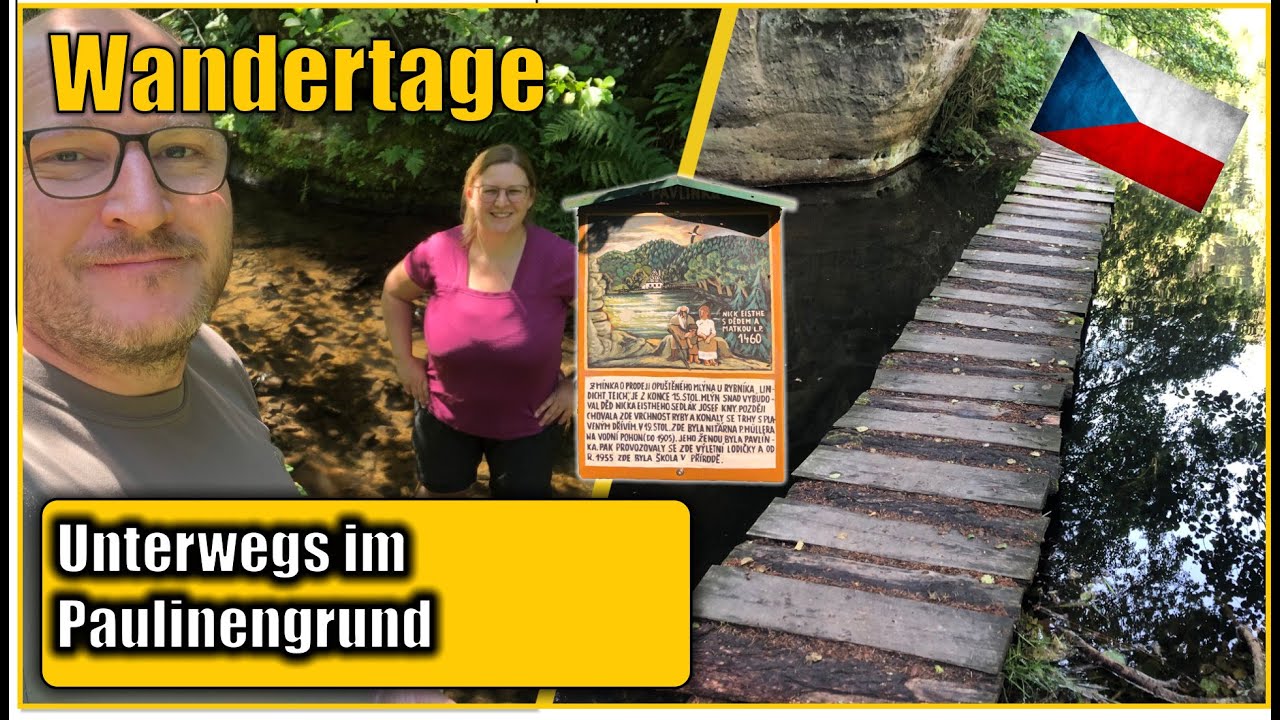 Unterwegs im Paulinengrund | wildromantisches Waldtal | Böhmische Schweiz | Tschechien | S6 F1