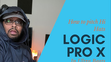 How to pitch hi hats in Logic Pro X’s Ultra Beat!