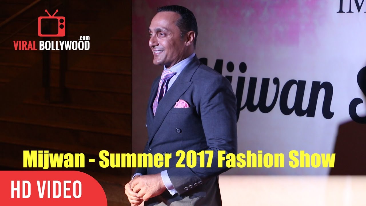 Rahul Bose At Mijwan - Summer 2017 Fashion Show