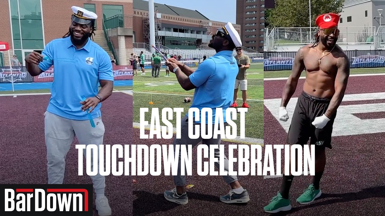 EAST COAST TOUCHDOWN CELEBRATIONS WITH CFL PLAYERS