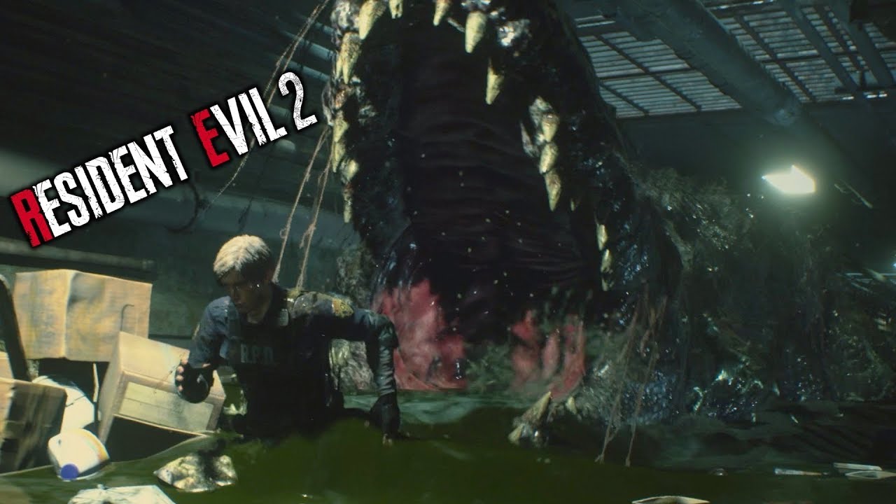 Alligator resident evil 2