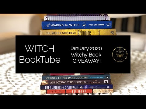 WITCH Booktube: January 2020 Witchy Book Giveaweay!