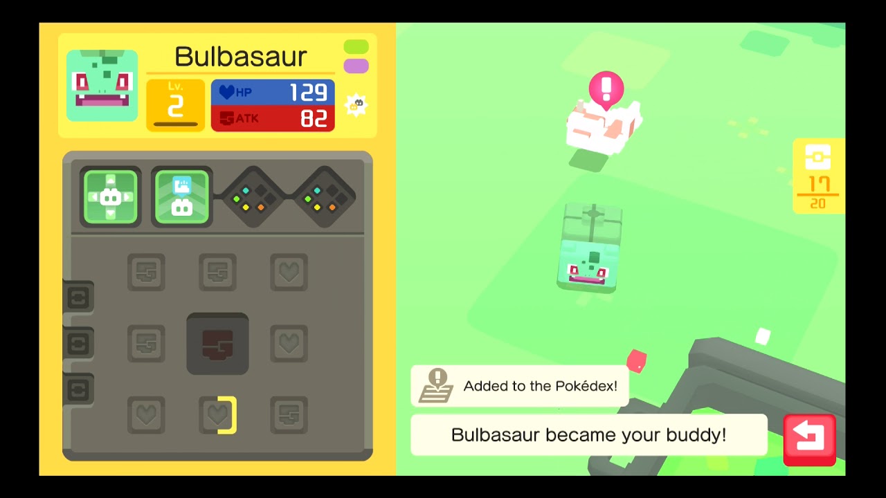 [SWITCH Pokemon Quest] 5 Cooking Pot Recipe Recruitment (Bulbasaur
