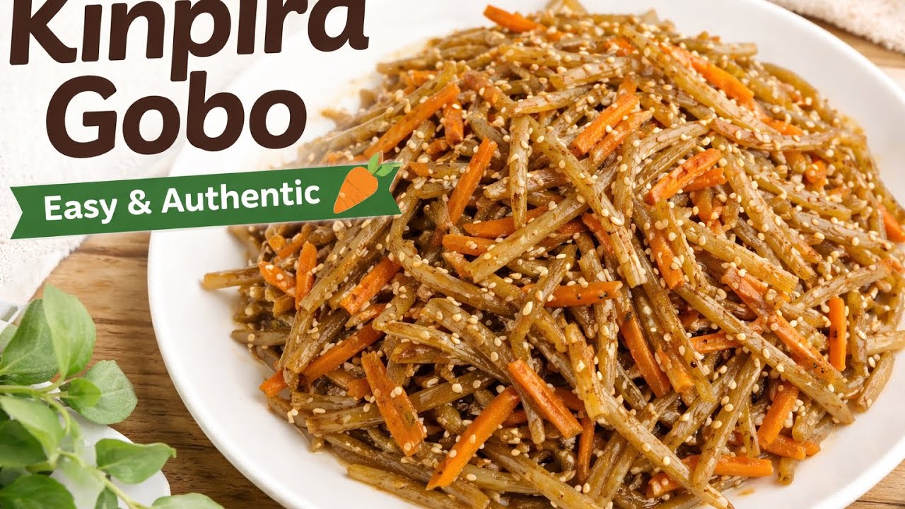 Easy Kinpira Gobo Recipe | Simple Japanese Home Cooking
