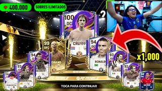 😱 ¿QUE PASA SI GASTAS 400,000 JOYAS en SOBRES ILIMITADOS CAPTAINS en FC MOBILE 24?