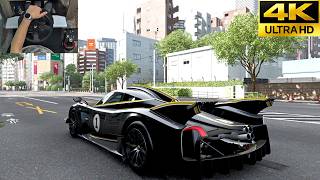 PAGANI HUAYRA R | FORZA HORIZON 6 | PURE SOUND | STEERING WHEEL GAMEPLAY T300RS GT