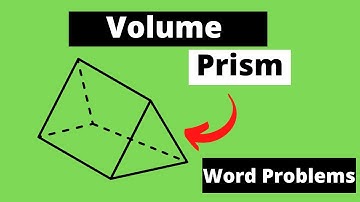 Volume of a Prism Word Problems