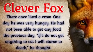 Learning English | Clever fox | English Learning Through Stories