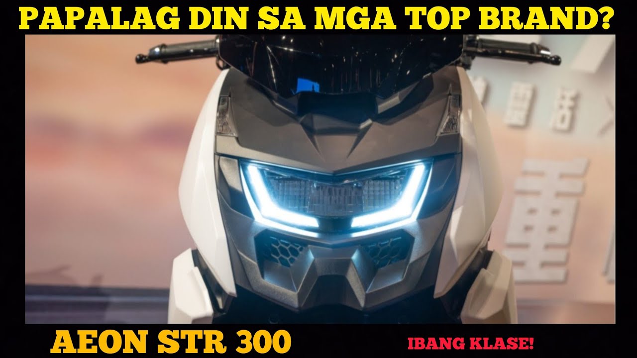 AEON STR 300 | ANG MAXI SCOOTER NA GALING TAIWAN - YouTube