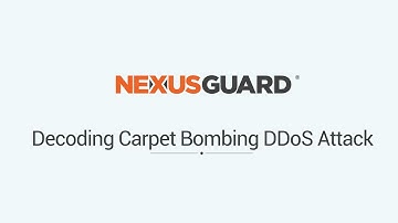 Decoding Carpet Bombing DDoS Attack