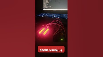 Flash circuit with Arduino microcontroller. #shorts #electronic #diy #arduino