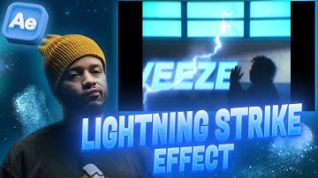 CRAZY LIGHTNING STRIKE EFFECT in After Effects