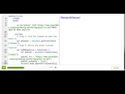 Preventing default behavior of events (Video Version)