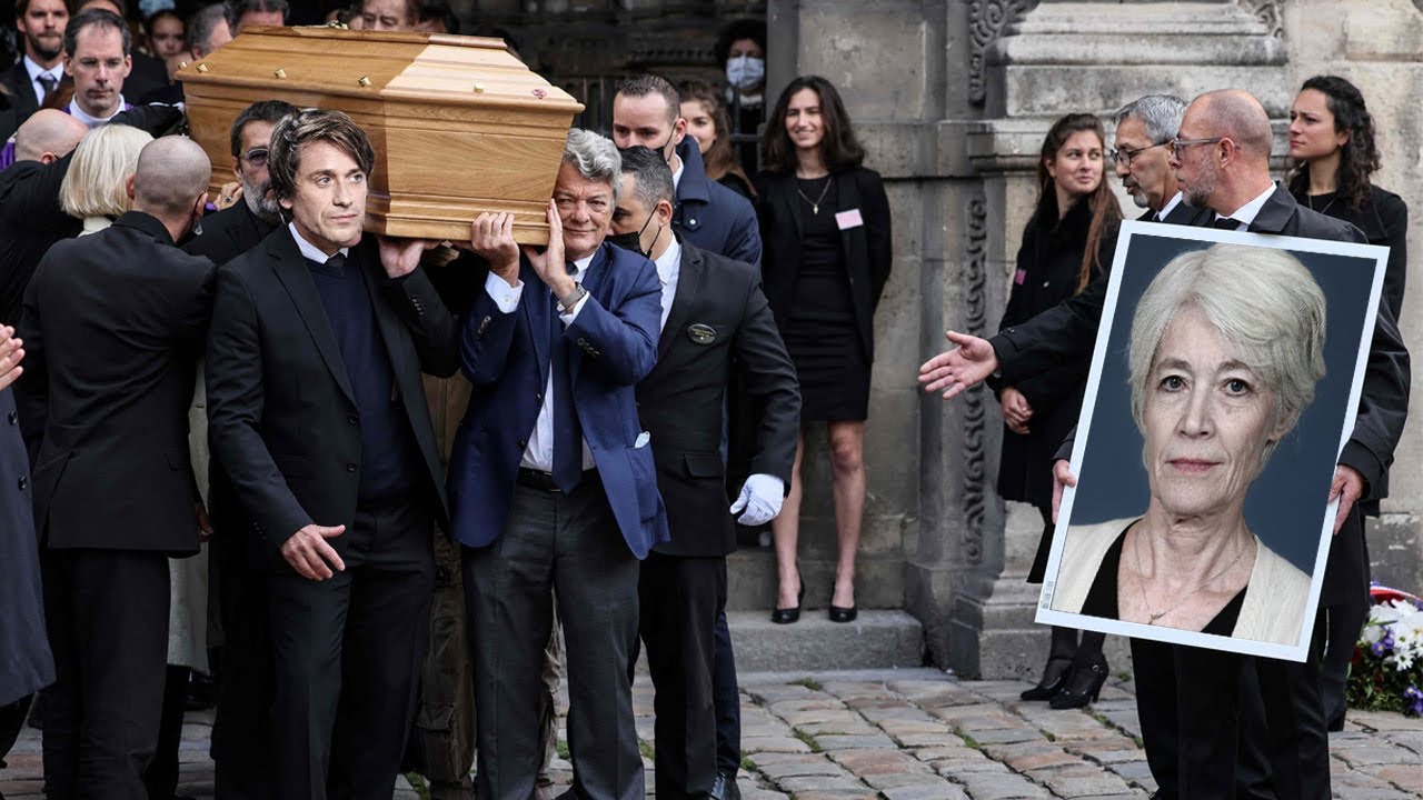 Obsèques de Françoise Hardy : Émotionnel, son fils Thomas portait le ...