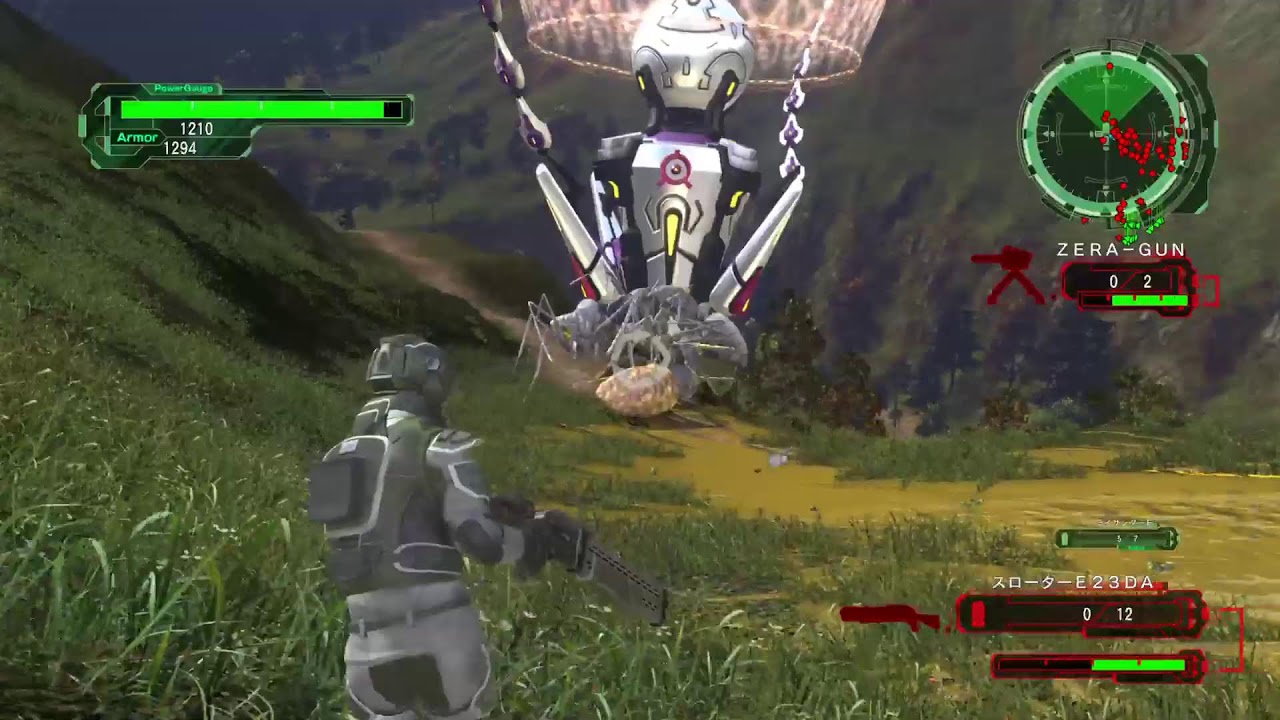 地球防衛軍6 INFオフ　M32　レンジャー(実況入り)