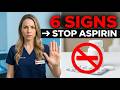 Seniors Taking Aspirin Daily Six Signs You Should Stop Immediately — Cardiologist Warning