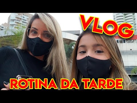 VLOG - MINHA ROTINA da TARDE no SHOPPING