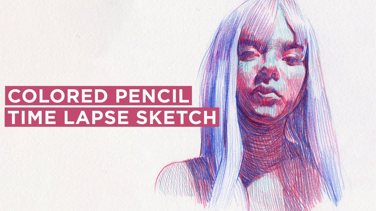 Colored Pencil Time Lapse Sketch | 02.11.2018 - YouTube