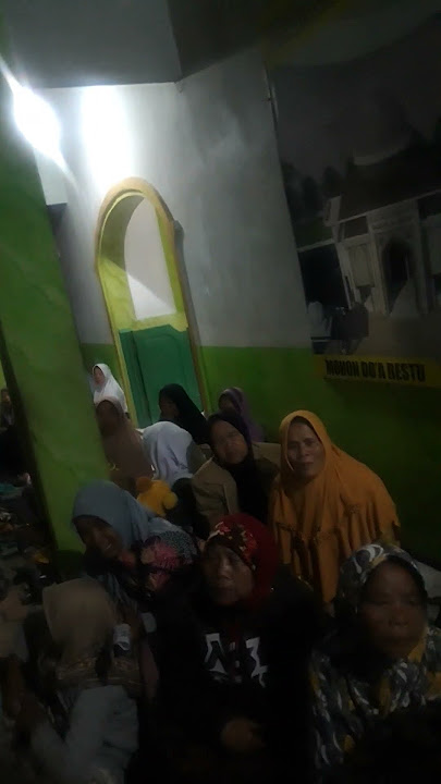 Pasunten Bersholawat bersama pemuda dan KPM Unsiq